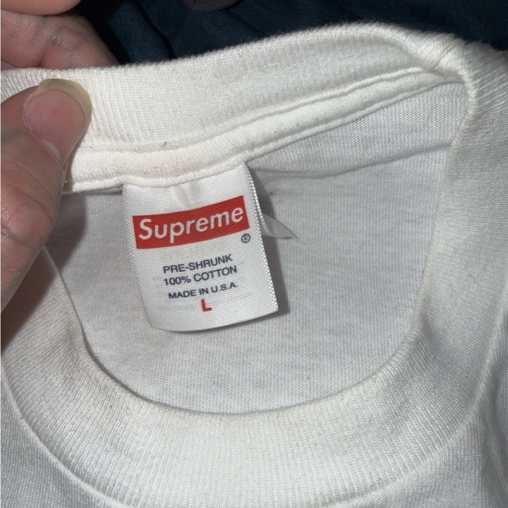 Supreme Classic White Tee